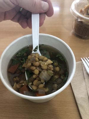 Soup at Mi Tierra Vegana in Mc Allen