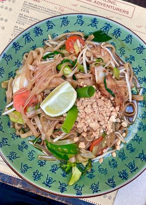 Noodles com heura   at Boa-Bao in Porto