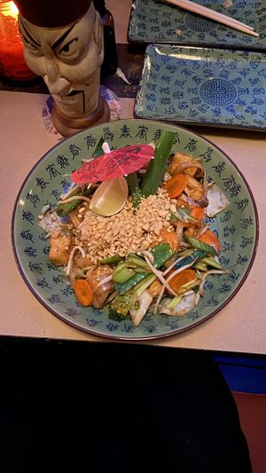 Padthai de tofu   at Boa-Bao in Porto