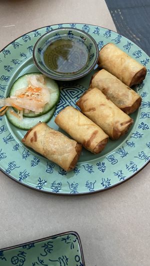 Rolos de legumes   at Boa-Bao in Porto