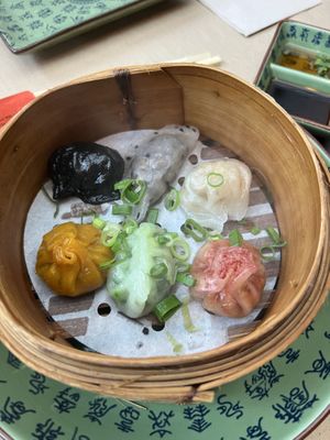 Vegan dim summ  at Boa-Bao in Porto