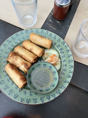 Vegan spring rolls   at Boa-Bao in Porto