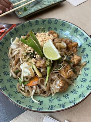 Vegan pad Thai   at Boa-Bao in Porto