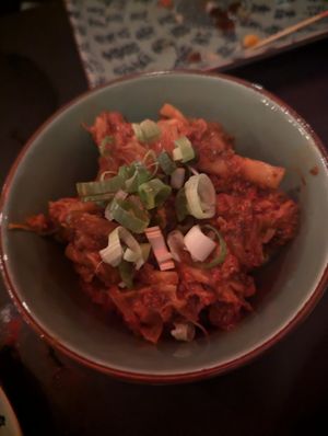 Vegan kimchi at Boa-Bao in Porto