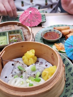 Dim sum and spring rolls at Boa-Bao in Porto