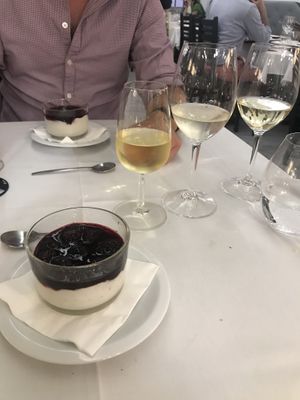 Dessert at Origens in Evora