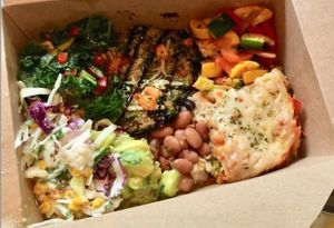 GF/V deli items. Feb 2021 at DeLand Bakery in Deland