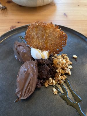 ‘Snickers’ dessert at GYS - Amsterdamsestraatweg in Utrecht