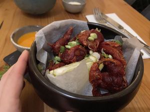 Onion rings  at GYS - Amsterdamsestraatweg in Utrecht