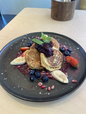 These pancakes used to be sooo good, but now they’re only allright. They have an off flavour and are a bit brittle (not the fluffy smoothness they used to have). at GYS - Amsterdamsestraatweg in Utrecht