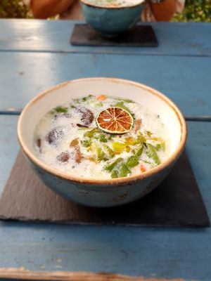 Thai coconut soup at GYS - Amsterdamsestraatweg in Utrecht