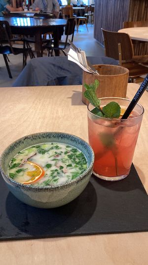 Thai Coconut Soup (Starter). Delicious  at GYS - Amsterdamsestraatweg in Utrecht