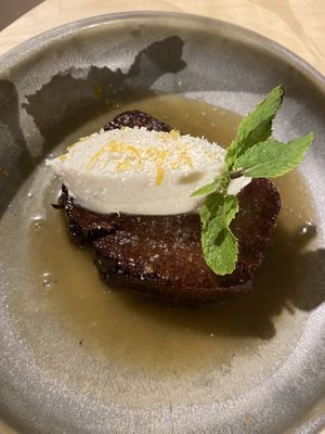 Dessert (toffee)  at GYS - Amsterdamsestraatweg in Utrecht