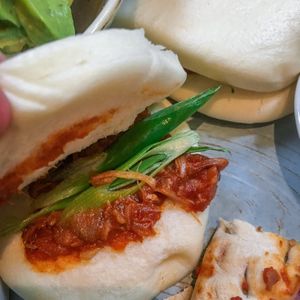 BBQ Jackfruit Steamed Buns at Slug & Lettuce in Worcester