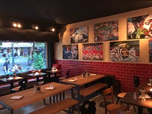 inside at Ben's Burger Bar in Buehl