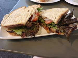 Borobudr (the vegan option in menu) at Ruta de la Seda in Mexico City