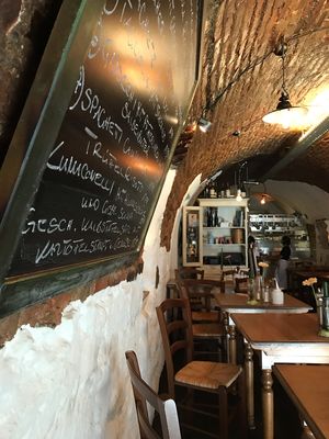 weekly changing menu  at Pasta Arte in Traunstein