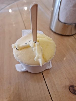   at La Gelateria in Sao Miguel