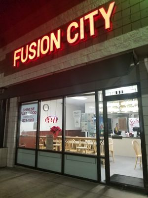 Outside at Fusion City in Denver