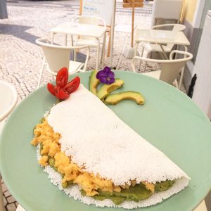Tapioca at Citrus Coffee in Caldas Da Rainha