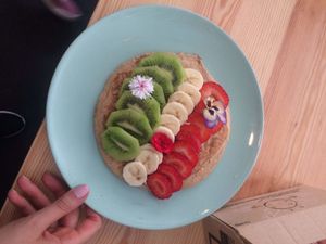 Pancakes at Citrus Coffee in Caldas Da Rainha