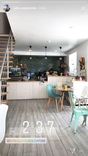 Citrus at Citrus Coffee in Caldas Da Rainha