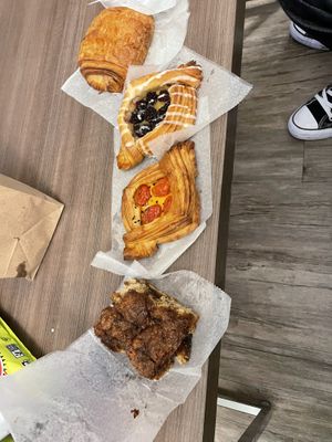 The hardest part is deciding what to eat first   at Idle Hands Bread Company in Richmond