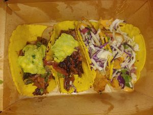 Cauliflower n Hibiscus Tacos at Str8 up Tacos in Lakewood