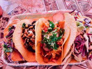 Handmade taco combo  at Str8 up Tacos in Lakewood