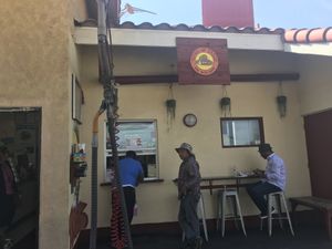 Look for the hidden sign at the car wash :) at Str8 up Tacos in Lakewood