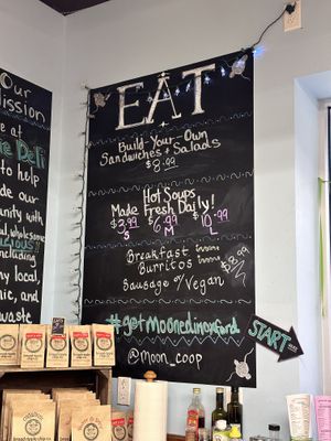 Order  at Moon Co-Op in Oxford