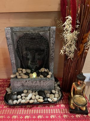 Decorations  at Thai Zen in Bruges