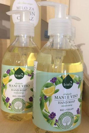Vegan hand soap. Also available for refill. at Trgovinca in Zalec