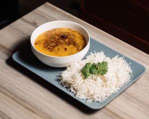 Good old Lentil and Rice (Vegan) at Kurrachee in Newtown
