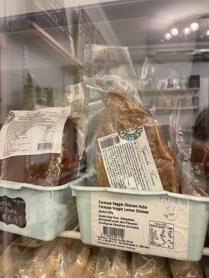 Vegan products  at Formosa Food in Vienna