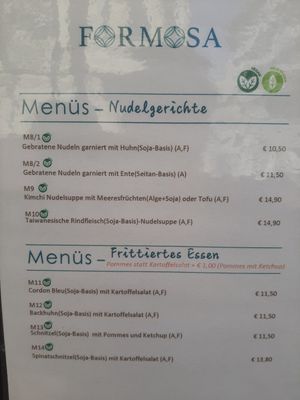  at Formosa Food in Vienna