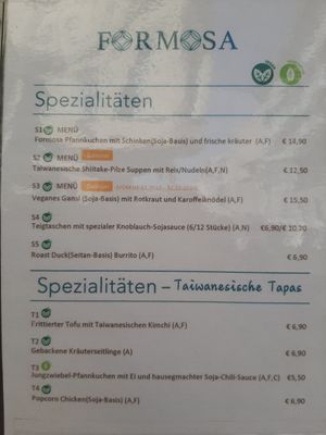  at Formosa Food in Vienna