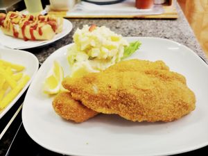 Veggie Fried Chicken at Formosa Food in Vienna