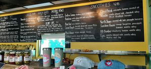 Menu at Pablo's Bowls in Ocean City