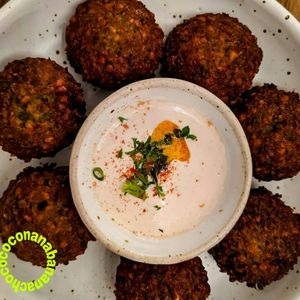 Falafel at Hummus Boutique in Bangkok