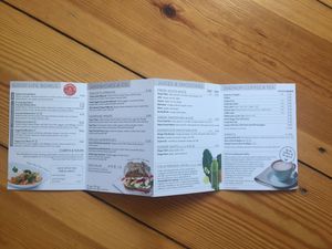 Menu at Dean & David - Friedrichstr in Berlin