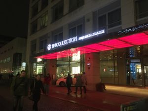 Actual address can be found on there website or search for this hotel NH collection  at Dean & David - Friedrichstr in Berlin