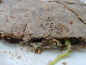 French Crepe: Not good flavor. Did not enjoy. Overpriced at Garden Song in Roanoke