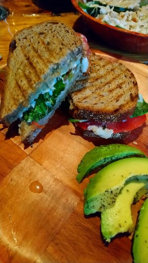 Zen garden panini at Garden Song in Roanoke