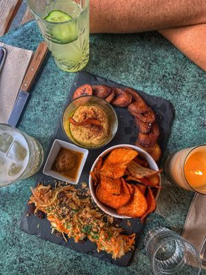 Vegan starters at Table Metis in Paris