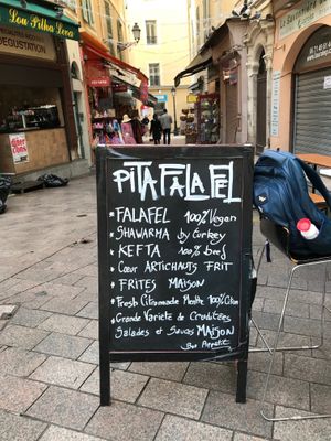 Thanks. Will be my spot  at Le Falafel in Nice