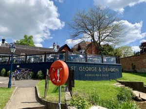 Garden on Thames  at The St George & Dragon in Reading