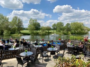 River views at The St George & Dragon in Reading