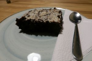 Delicious vegan sin. at The Food Studio in Mindo