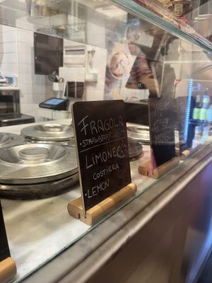   at Gelato San Lorenzo in Rome